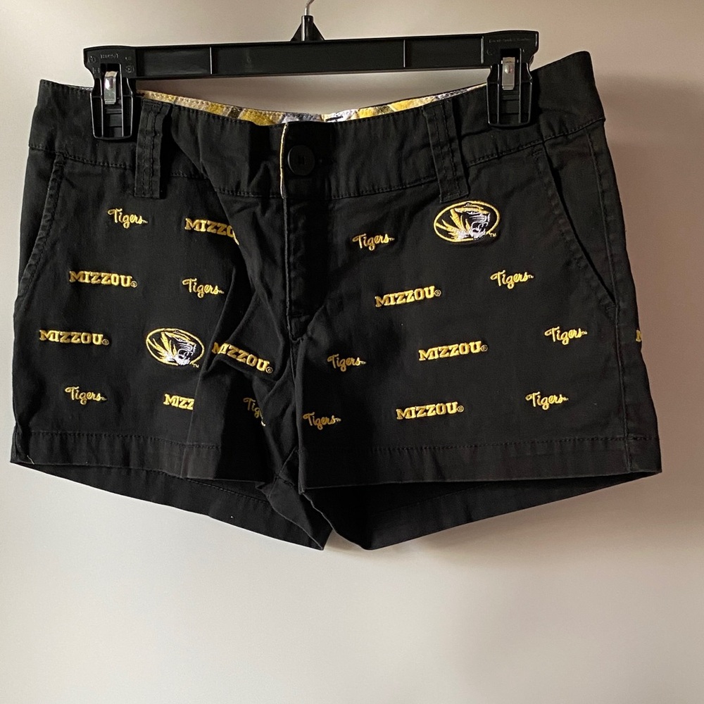 Mizzou Tigers Vintage Shortie Shorts SZ 5